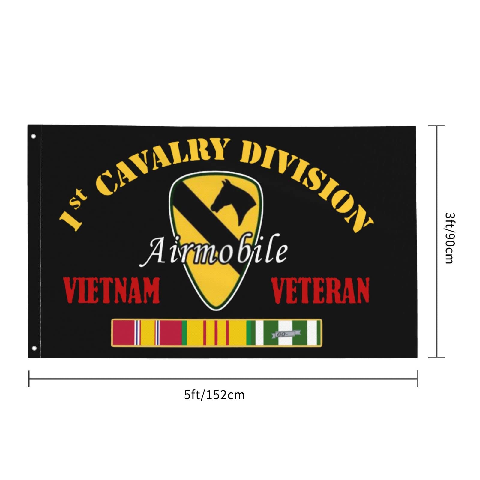 Amazon.com : 1st Cavalry Division Vietnam Veteran Airmobile Flag
